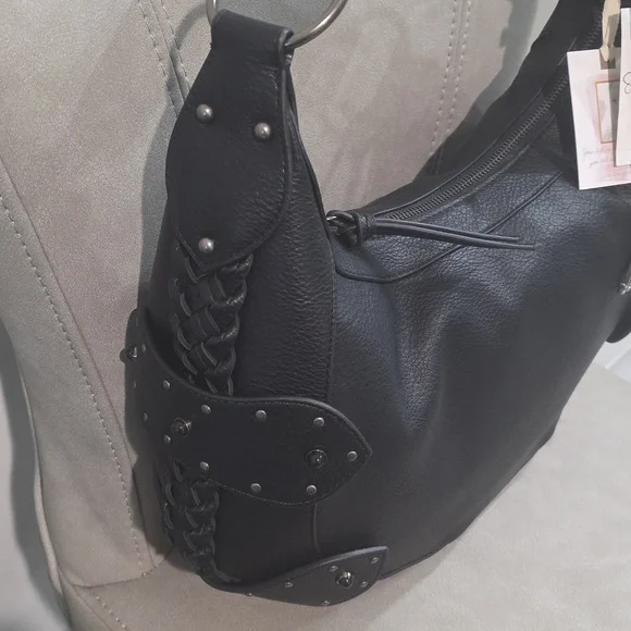 Jessica Simpson Black Hobo Bag - Picture 6 of 12